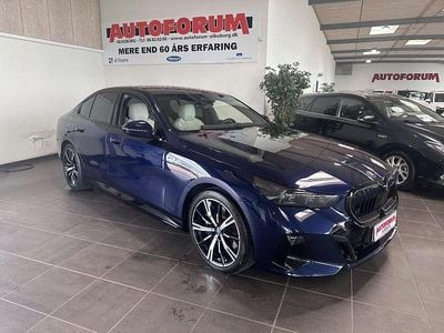 Brugt BMW i5 M Sport 250 kW (340 HK) 2023 Blåmetal Sedan