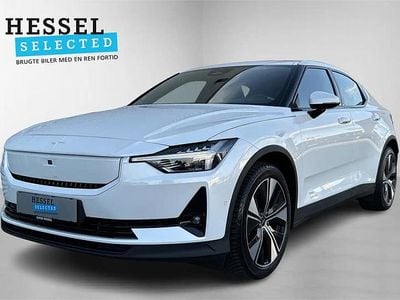 Snow white metallic Brugt 2024 Polestar 2 Long Range Single Motor Sedan | 309.900 kr. (Fair pris)