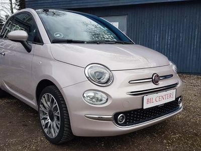 Lyserød Brugt 2020 Fiat 500C Launch Edition Cabriolet | 109.900 kr. (God pris)
