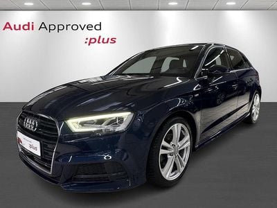 Blåmetal Brugt 2020 Audi A3 Sportback Hatchback | 219.900 kr. (Fair pris)