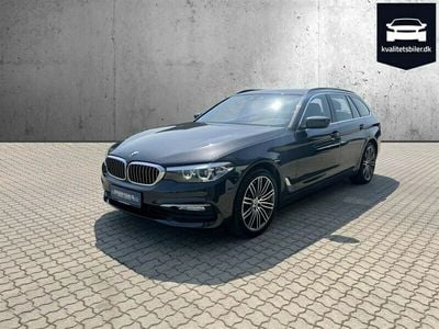 brugt BMW 520 d Touring 2,0 D Steptronic 190HK Stc 8g Aut.