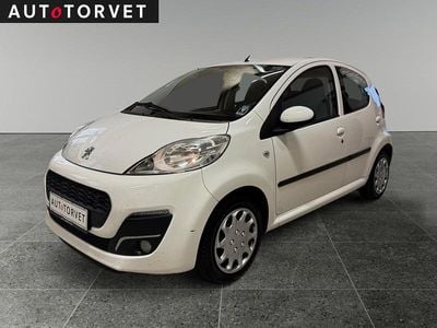 Hvid Brugt 2013 Peugeot 107 Hatchback | 29.700 kr. (God pris)