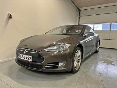 Brun Brugt 2014 Tesla Model S Hatchback | 150.000 kr.
