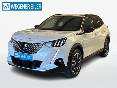 Hvidmetal Brugt 2022 Peugeot e-2008 GT SUV | 178.900 kr. (Lidt for dyr)