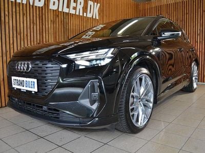 Sortmetal Brugt 2021 Audi Q4 e-tron S-Line SUV | 337.800 kr. (Fair pris)