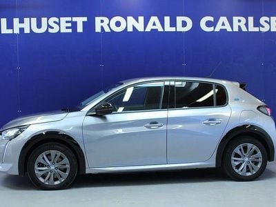 Sølvmetal Brugt 2023 Peugeot e-208 Allure Hatchback | 144.900 kr. (Fair pris)
