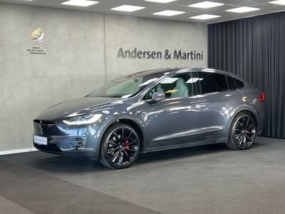 Gray Brugt 2019 Tesla Model X Performance SUV | 448.800 kr.