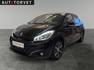 Sort Brugt 2017 Peugeot 208 Hatchback | 62.700 kr. (Fair pris)