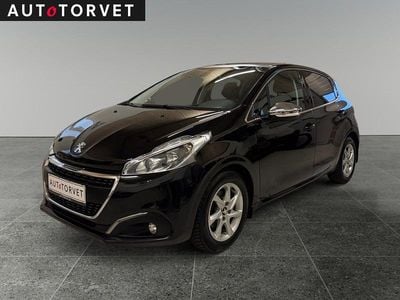 Sort Brugt 2018 Peugeot 208 Allure Sky Hatchback | 67.700 kr. (Fair pris)