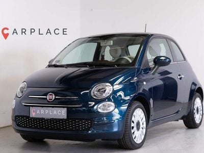 Blåmetal Brugt 2020 Fiat 500 Lounge | 109.900 kr. (Fair pris)