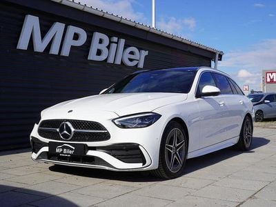 Hvid Brugt 2023 Mercedes C300 Advantage Stationcar | 589.900 kr.