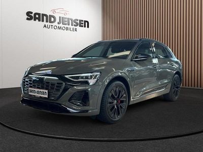 Gråmetal Brugt 2023 Audi Q8 e-tron S-Line SUV | 599.900 kr. (Dyr)
