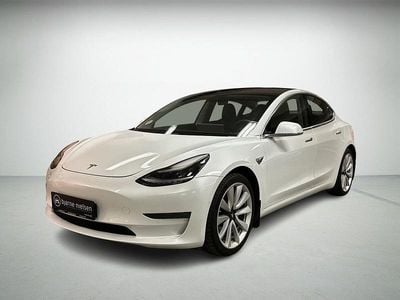 Hvidmetal Brugt 2019 Tesla Model 3 Long Range AWD Sedan | 159.900 kr. (God pris)