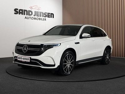Hvid Brugt 2023 Mercedes EQC400 AMG line SUV | 439.900 kr. (God pris)