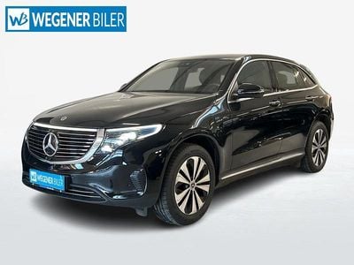 Brugt Mercedes EQC400 300 kW (408 HK) 2021 Sort SUV