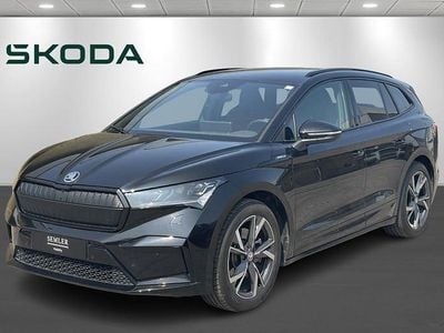 Sort Brugt 2024 Skoda Enyaq iV SportLine SUV | 394.900 kr. (Fair pris)