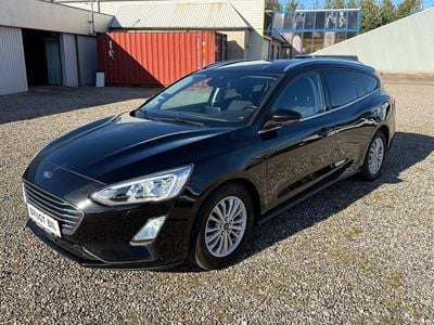 Sortmetal Brugt 2018 Ford Focus Titanium Stationcar | 129.900 kr. (Lidt for dyr)