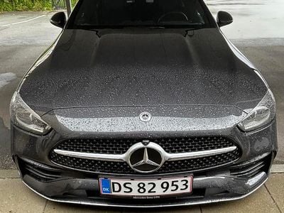 SelenitGrå Brugt 2022 Mercedes C220 AMG line Stationcar | 436.600 kr. (God pris)