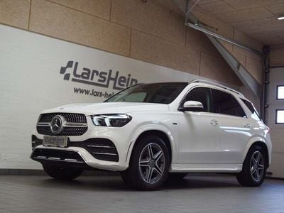Hvid Brugt 2021 Mercedes GLE350e AMG line SUV | 739.800 kr.