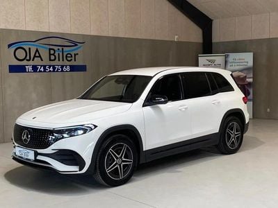 Hvid Brugt 2024 Mercedes EQB250+ AMG line SUV | 389.900 kr. (Dyr)