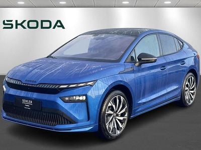 Blåmetal Brugt 2025 Skoda Enyaq iV SportLine SUV | 419.900 kr.