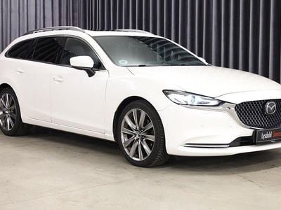 Hvid Brugt 2020 Mazda 6 Optimum Stationcar | 229.900 kr. (Dyr)