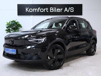 Sortmetal Brugt 2024 Volvo EX40 SUV | 368.900 kr. (God pris)