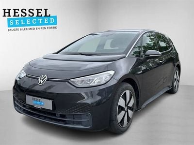 Glacier white metallic Brugt 2021 VW ID.3 Life Hatchback | 159.900 kr. (Super pris)