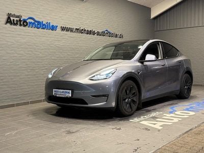 Sølvmetal Brugt 2024 Tesla Model Y Long Range AWD SUV | 349.900 kr. (Dyr)
