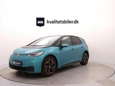 Turkisblåmetal Brugt 2021 VW ID.3 Pro Performance Hatchback | 167.900 kr. (God pris)