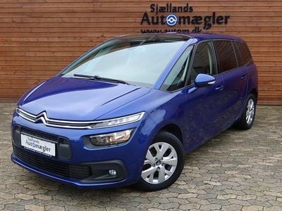 Blå Brugt 2017 Citroën Grand C4 Picasso PureTech MPV | 110.000 kr. (God pris)