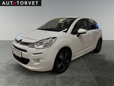 Hvid Brugt 2016 Citroën C3 Hatchback | 48.700 kr. (God pris)