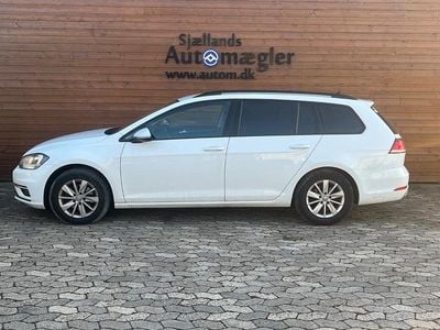 Brugt VW Golf VII Comfortline 125 HK (91 kW) 2017 Hvid Stationcar