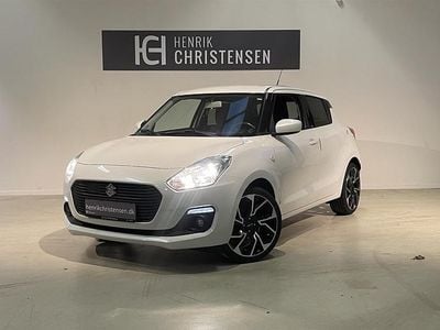 Hvid metallak Brugt 2018 Suzuki Swift Action Hatchback | 109.900 kr. (Fair pris)