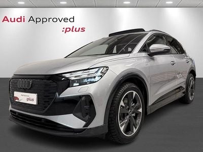 Sølvmetal Brugt 2025 Audi Q4 e-tron S-Line SUV | 434.900 kr. (Fair pris)