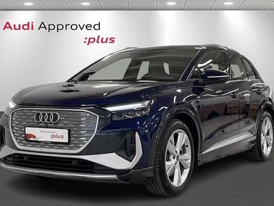 Blåmetal Brugt 2024 Audi Q4 e-tron Design SUV | 394.900 kr.