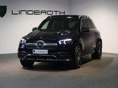 Blåmetal Brugt 2020 Mercedes GLE350 AMG line Van | 550.000 kr.