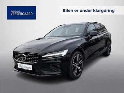 Sort Brugt 2021 Volvo V60 R-Design Stationcar | 339.600 kr. (Lidt for dyr)