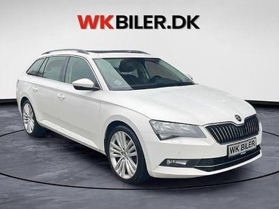 Hvid Brugt 2016 Skoda Superb Ambition Stationcar | 139.800 kr.
