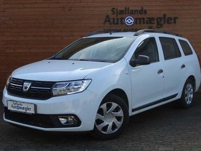 Hvid Brugt 2019 Dacia Logan Ambiance Sedan | 95.000 kr. (Fair pris)