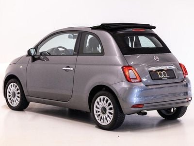 Farve: gråmetal Brugt 2020 Fiat 500C Lounge Cabriolet | 79.900 kr. (Super pris)