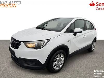 Hvid Brugt 2018 Opel Crossland X Enjoy SUV | 47.900 kr.