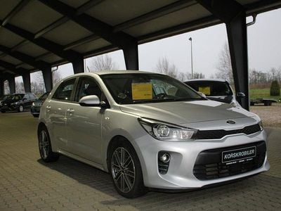 Brugt Kia Rio Comfort 100 HK (73 kW) 2017 Sølvmetal Hatchback