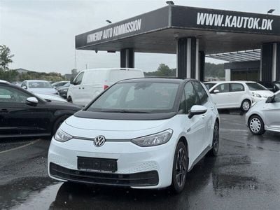 Hvid Brugt 2021 VW ID.3 Life Hatchback | 124.900 kr. (Super pris)