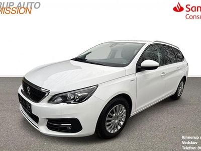 Hvid Brugt 2019 Peugeot 308 Style Stationcar | 57.900 kr.