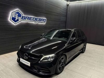 Sortmetal Brugt 2021 Mercedes C220 AMG line Stationcar | 429.500 kr.
