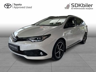 Hvidmetal med sort tag Brugt 2018 Toyota Auris Touring Sports Stationcar | 139.900 kr. (Fair pris)