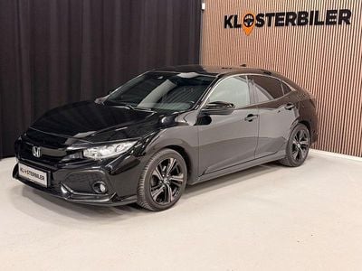 Sortmetal Brugt 2017 Honda Civic Elegance Hatchback | 159.700 kr. (Dyr)