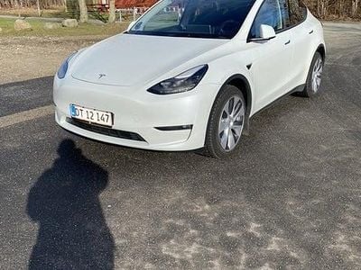 Brugt Tesla Model Y Long Range AWD 378 kW (514 HK) 2022 Perlemorshvid SUV