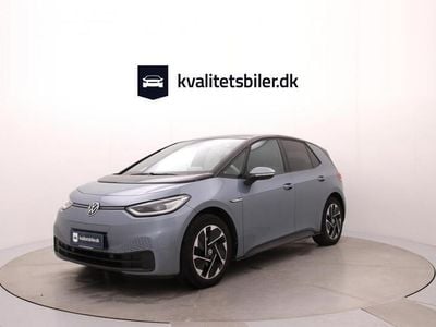 Lysblåmetal Brugt 2021 VW ID.3 Pro Performance Hatchback | 174.900 kr. (God pris)
